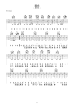 吉他谱《退后》- 全曲入门版伴奏曲谱 - 国语版 - 拍子4/4拍 - 选调C调 - 周杰伦六线谱_微谱库