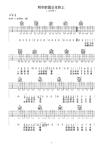 吉他谱《劈你的雷正在路上》- 全曲入门版伴奏曲谱 - 国语版 - 拍子4/4拍 - 选调G调 - 王心凌六线谱_微谱库