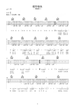 吉他谱《祝你愉快》- 全曲入门版伴奏曲谱 - 国语版 - 拍子4/4拍 - 选调C调 - BEYOND六线谱_微谱库