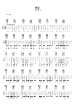 吉他曲谱《拥抱》指弹 - 选用C调指法编配 - 中级谱子 - 六线谱(独奏/指弹谱)_微谱库